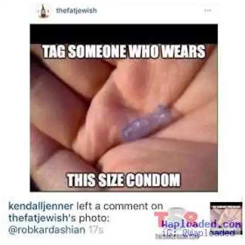 Kendall Jenner insinuates big brother Rob Kardashian has an insanely small p3nis